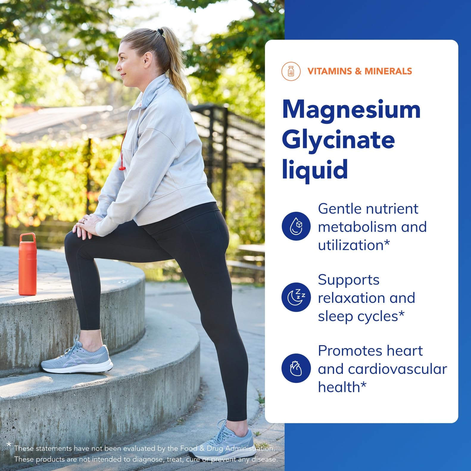 Pure Encapsulations Magnesium Glycinate Liquid | Bone & Heart

