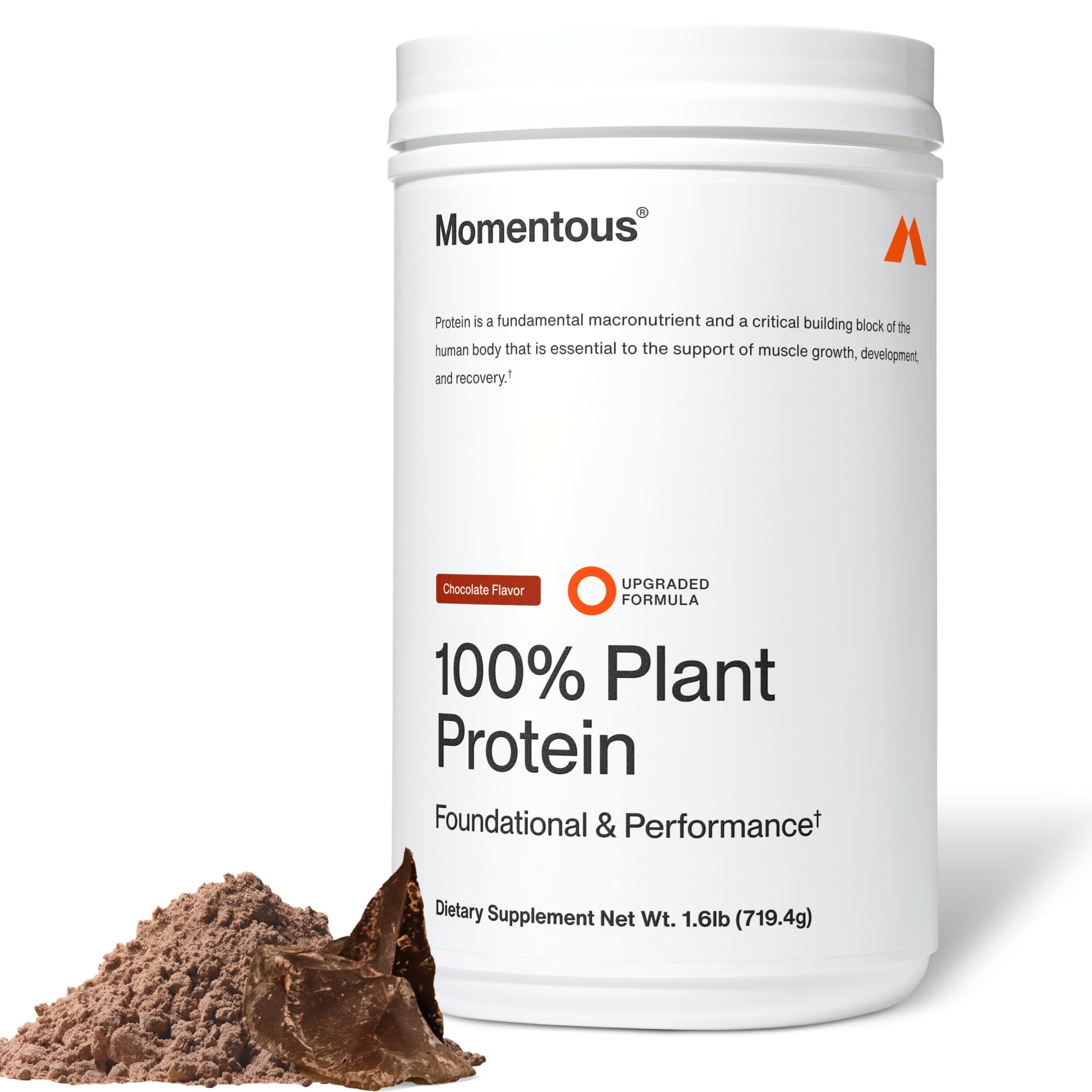 Momentous Vegan Protein Powder – 20 g Plant-Based Protein