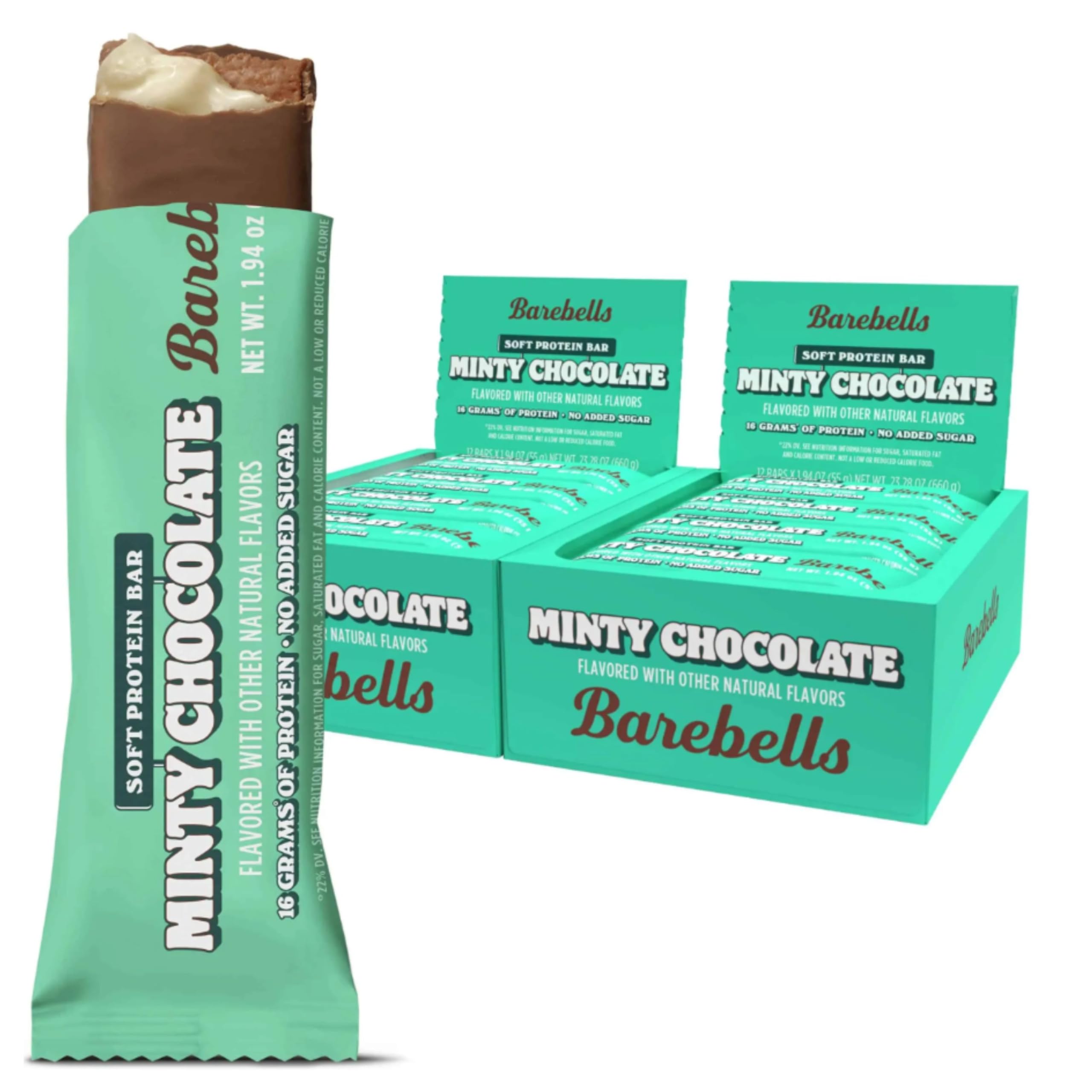 Barebells Protein Bar - 20g Protein, No Added Sugar - High Protein Snack