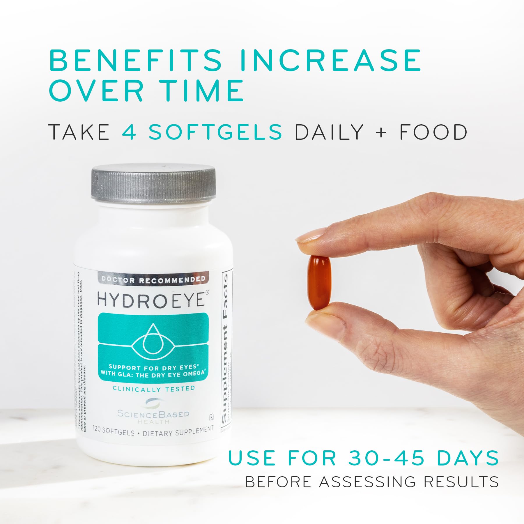 HydroEye Dry Eye Supplement by ScienceBased Health

