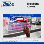 SC Johnson Ziploc Brand Food Storage Bags – Resealable

