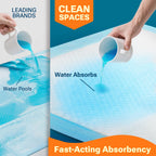 CLEAN SPACES Disposable Bed Pads Ultra-Absorbent

