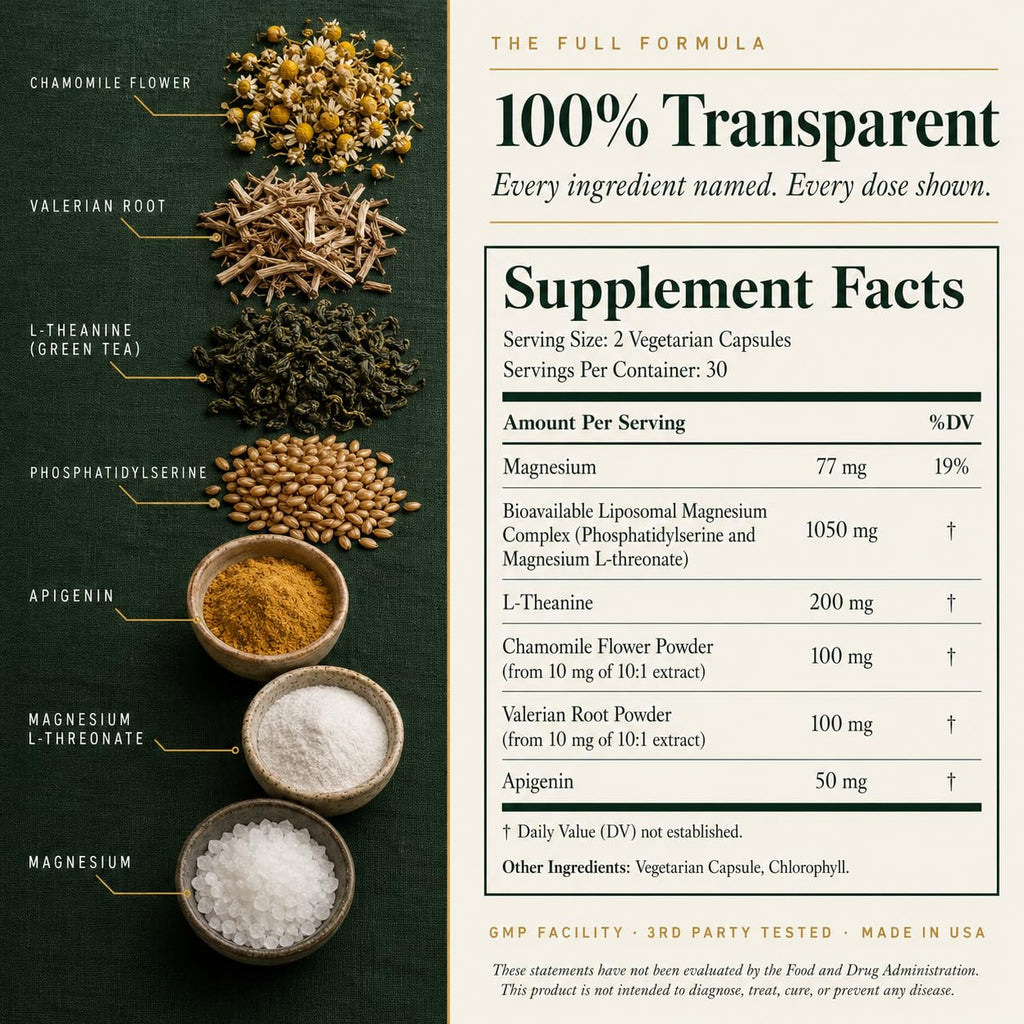 MagPlus+ Sleep and Brain Support Supplement

