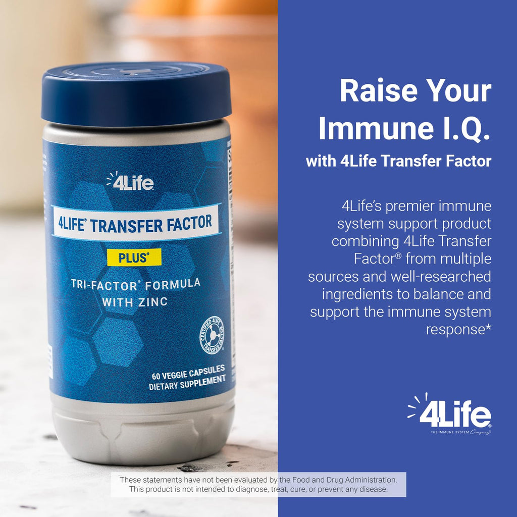 4Life Transfer Factor Plus Zinc Immune Support MushroomBlend

