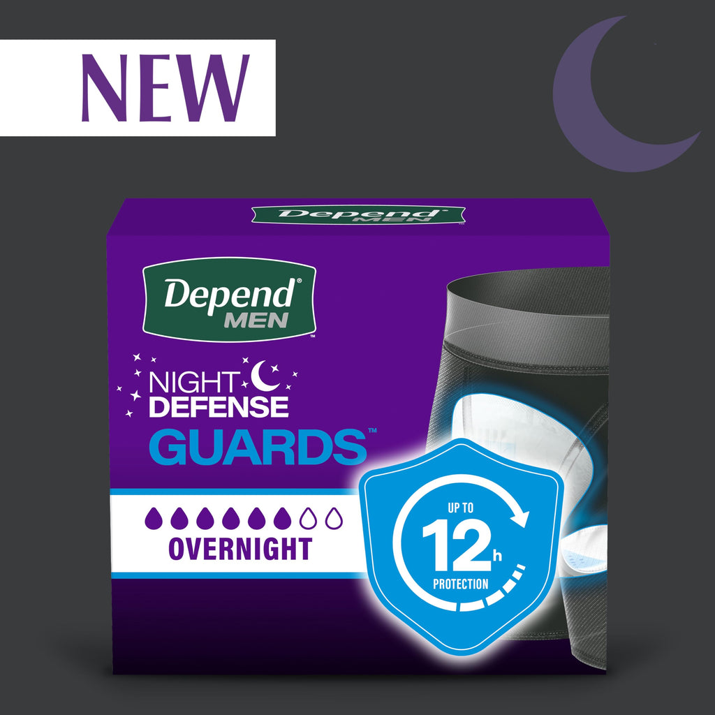 Depend Incontinence Guards for Men | Secure Fit

