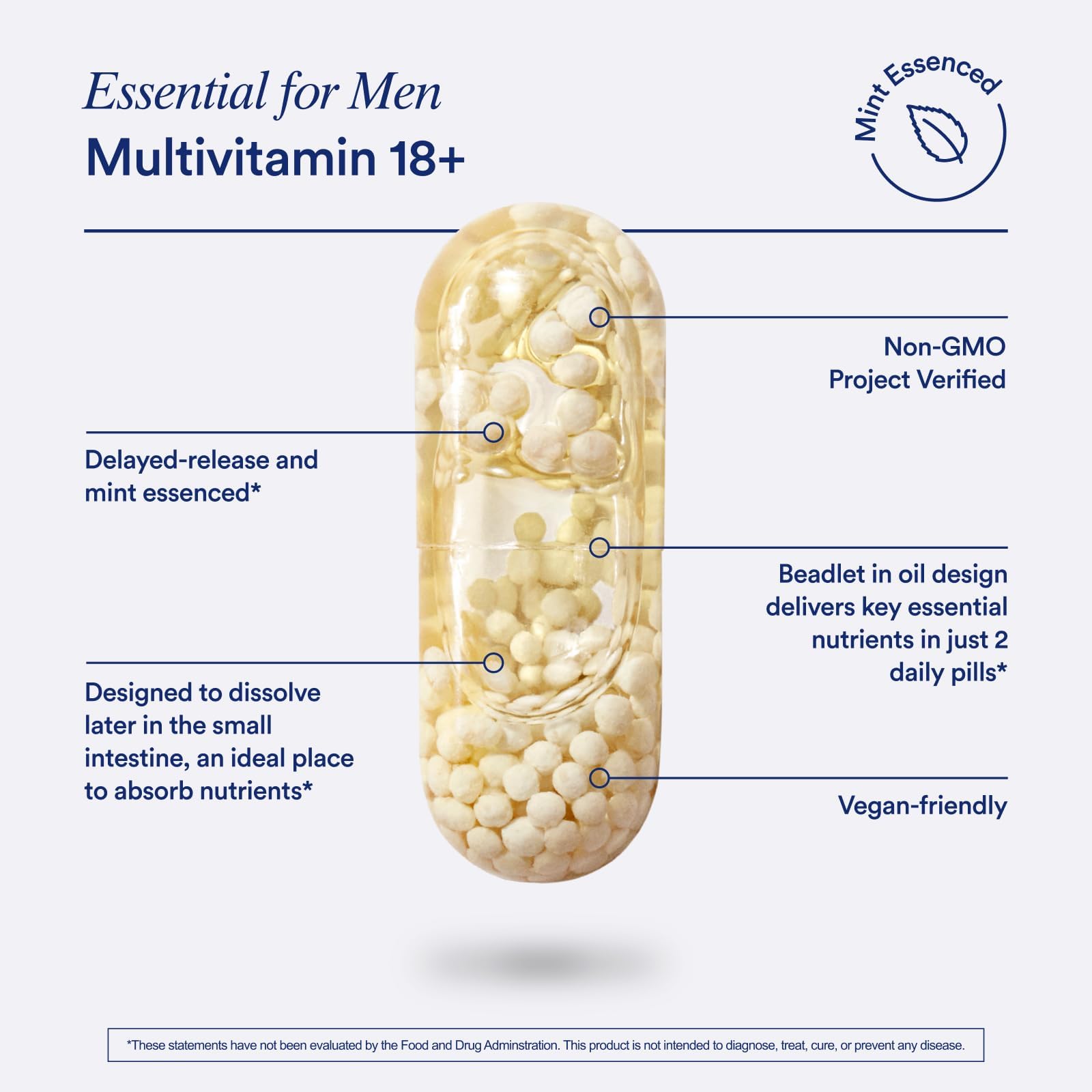 Ritual Essential for Men Multivitamin 18+ | Vegan

