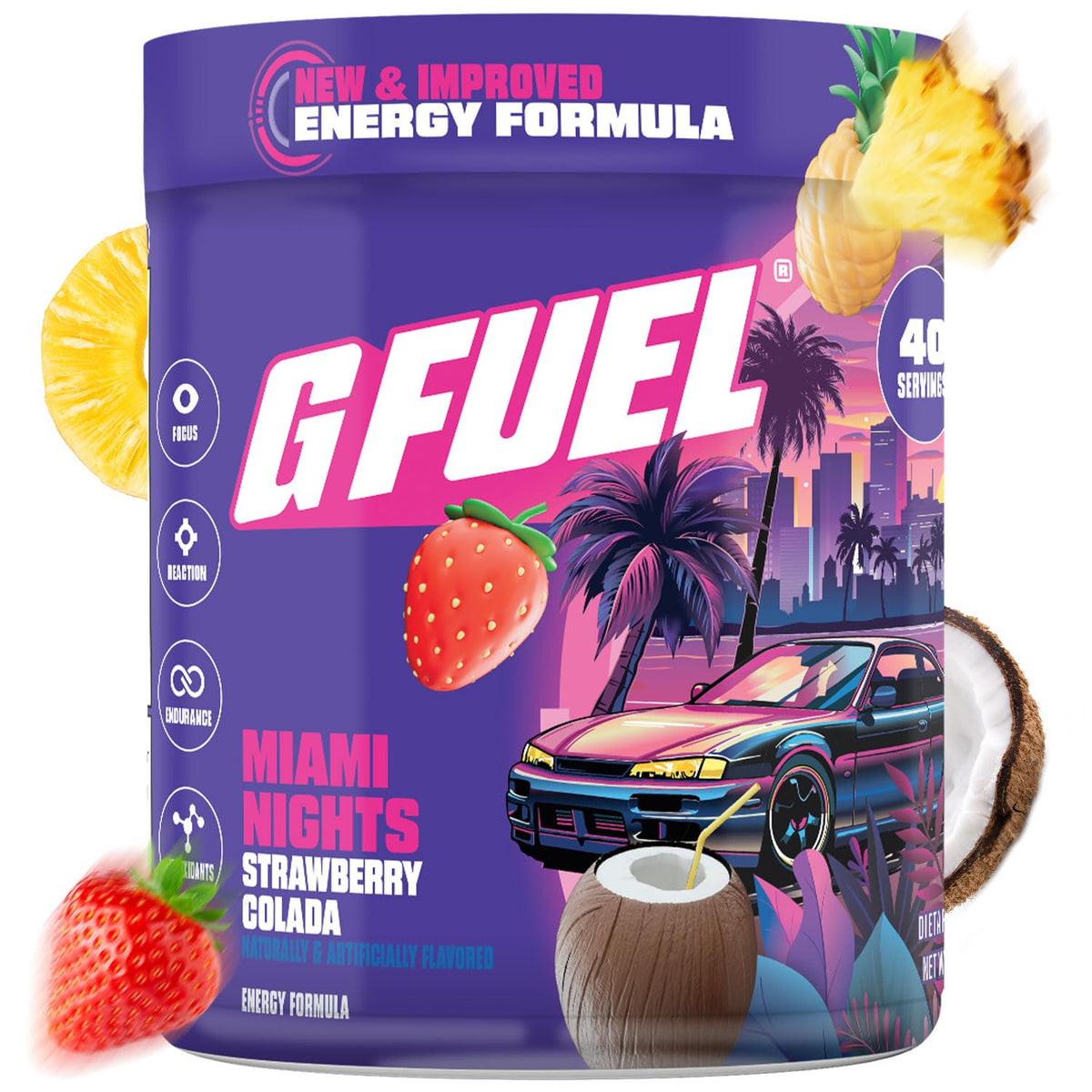 G Fuel Hype Sauce 2.0 Energy Drink Powder for Gaming