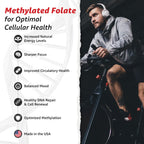 10X Health 5-MTHF Methylfolate Supplement for Brain & Heart

