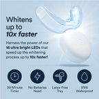 Auraglow Teeth Whitening Kit with LED Accelerator Light

