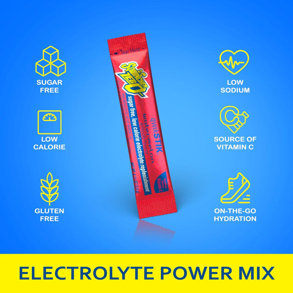 Sqwincher Qwik Stik Sugar Free Electrolyte Drink Mix

