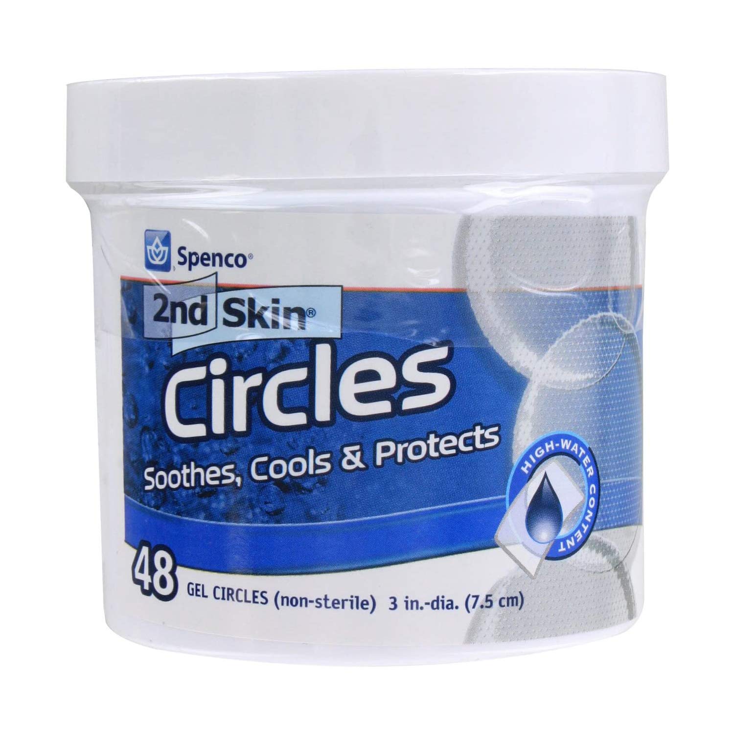 Blister Pads by 2nd Skin Dressing, Non-Stick Cooling Patches