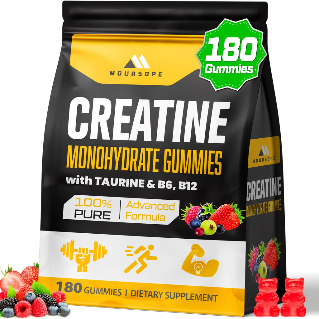 Creatine Monohydrate Gummies for Muscle Support | Vegan

