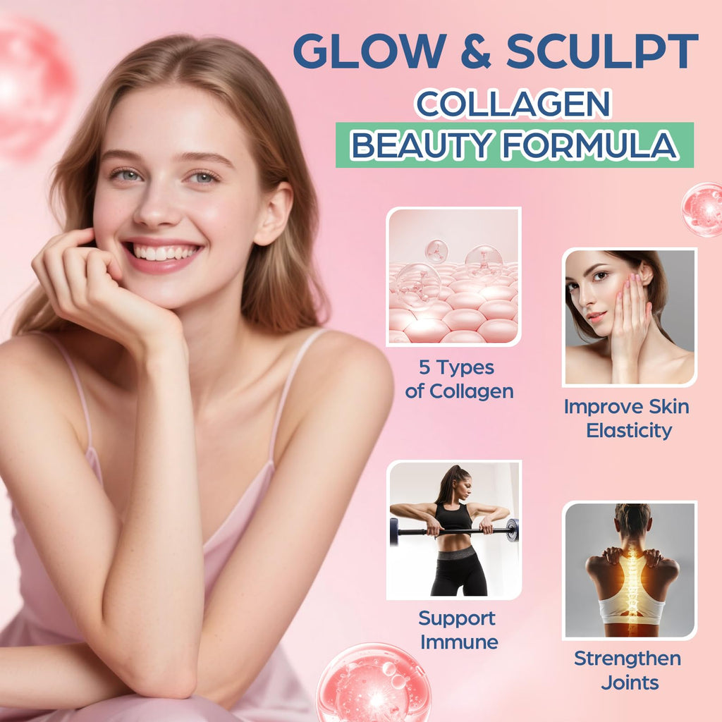 LivLyLuxe Collagen Burn Powder for Women Metabolism Support

