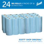 Scott Shop Towels Original Blue | Cloth-Like Towels

