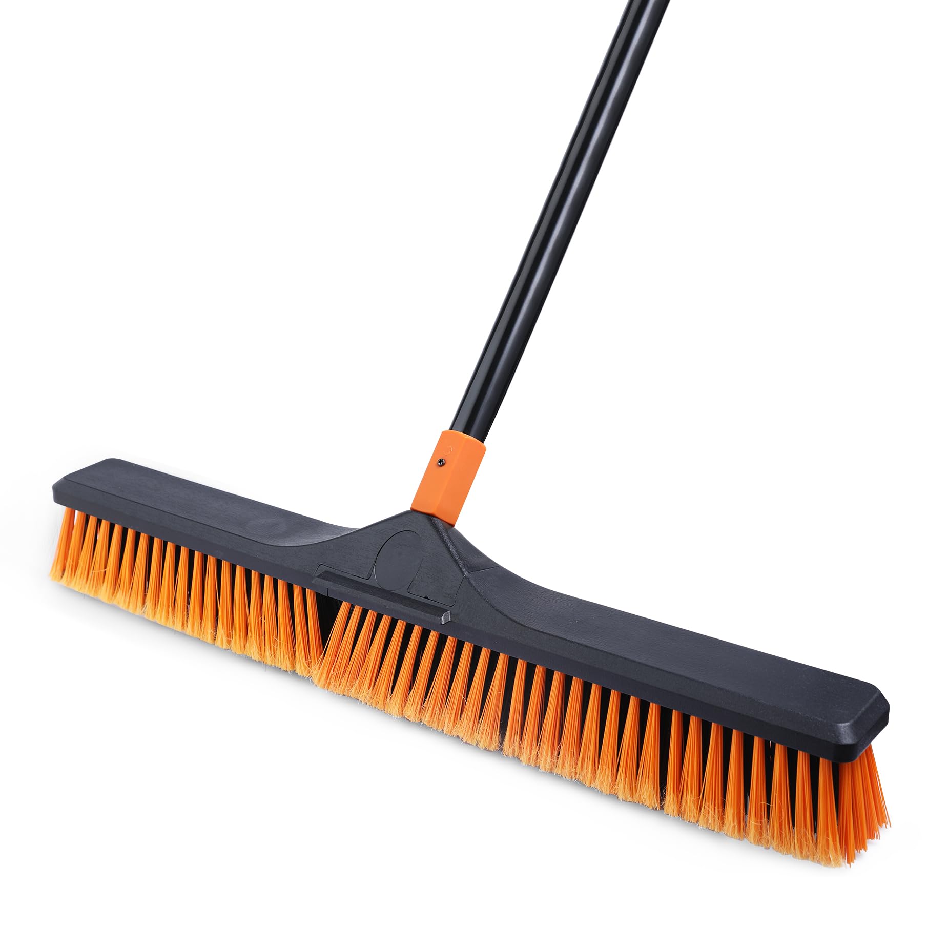 CleanHome Push Broom with Ergonomic Handle - Heavy Duty


