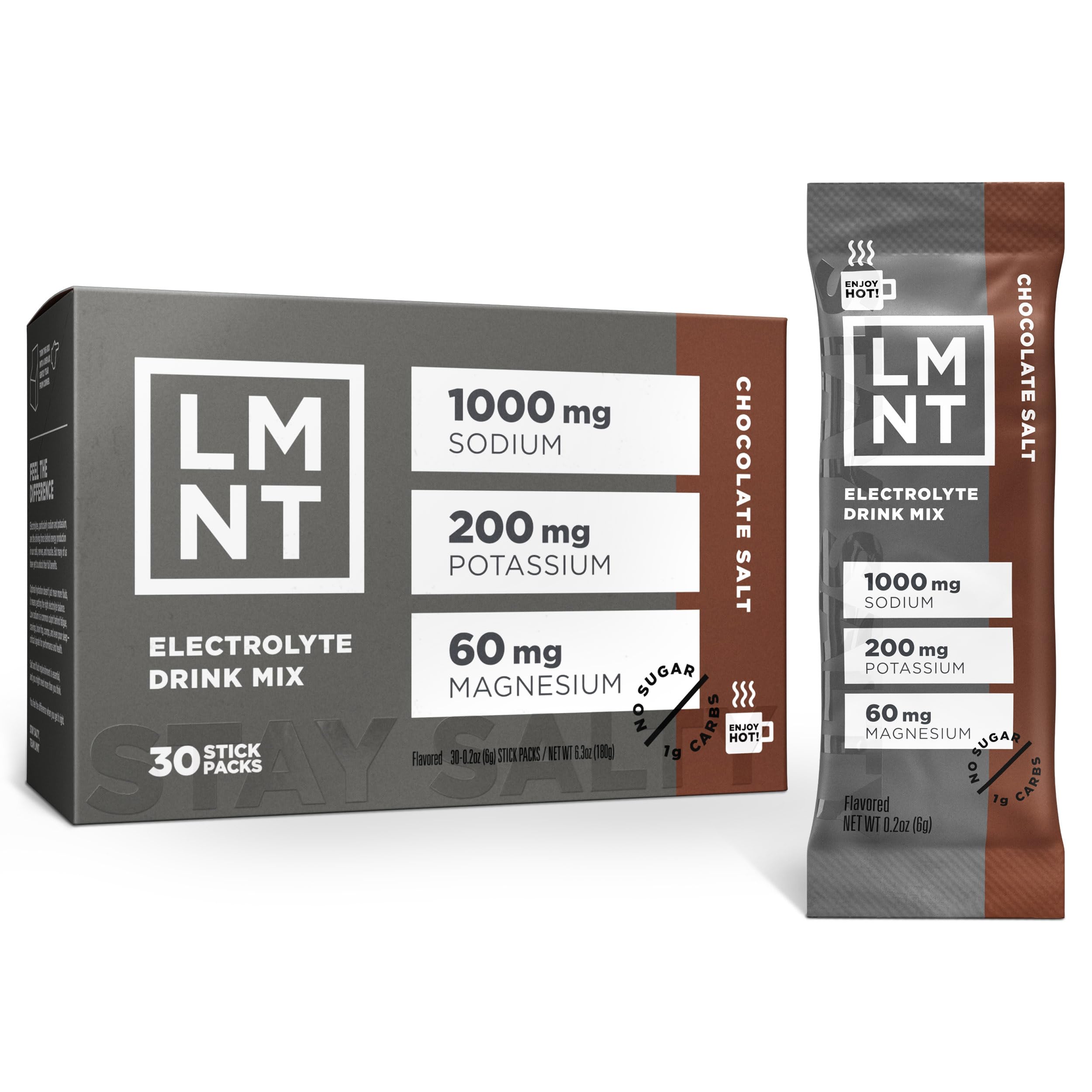 LMNT Zero Sugar Hot Chocolate or Coffee Mixer


