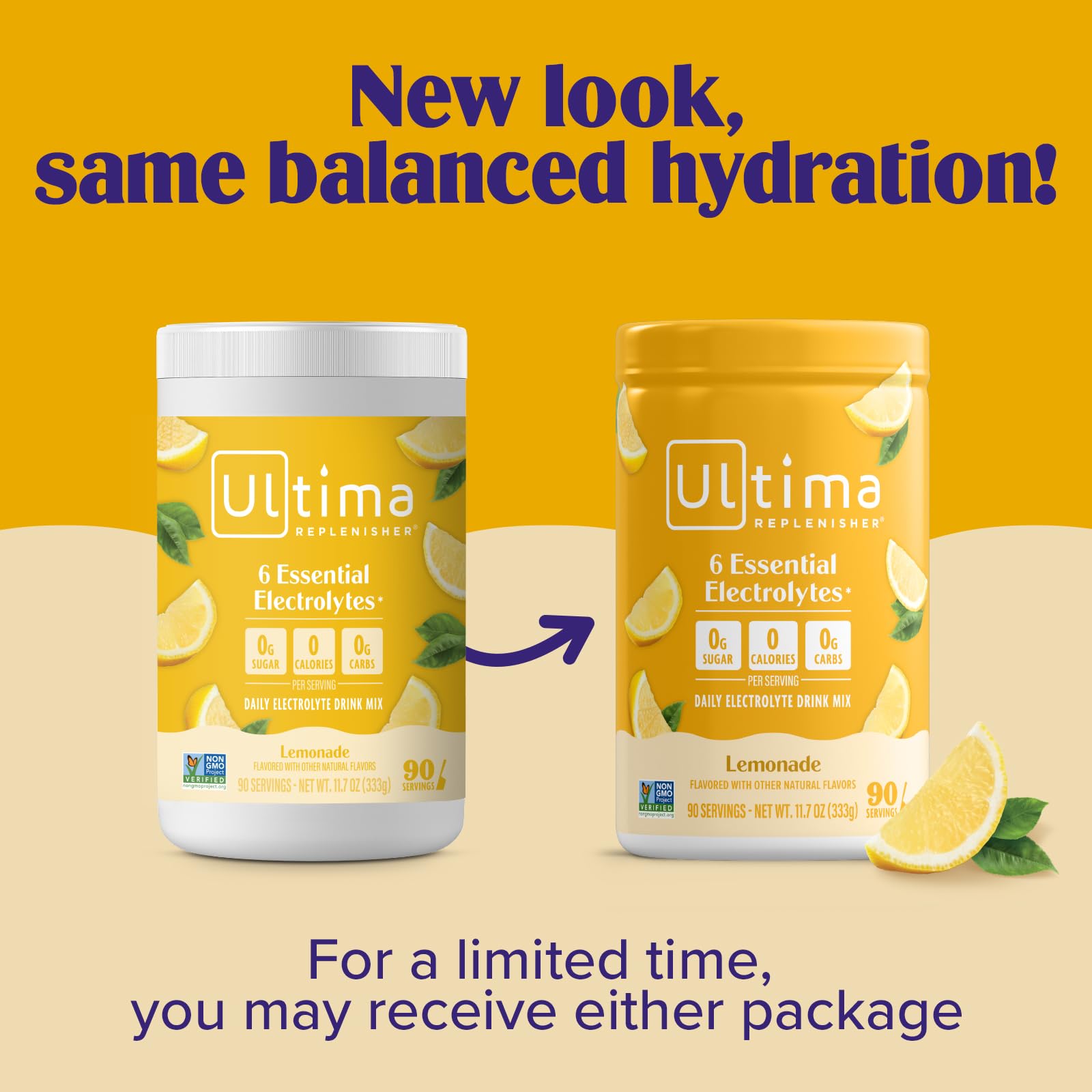 Ultima Replenisher Electrolyte Powder — Zero Sugar

