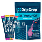 DripDrop Hydration Packets - Electrolyte Powder Drink Mix
