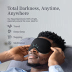 Nox Sleep 3D Ice Silk Sleep Mask – Light-Blocking Eye Cover

