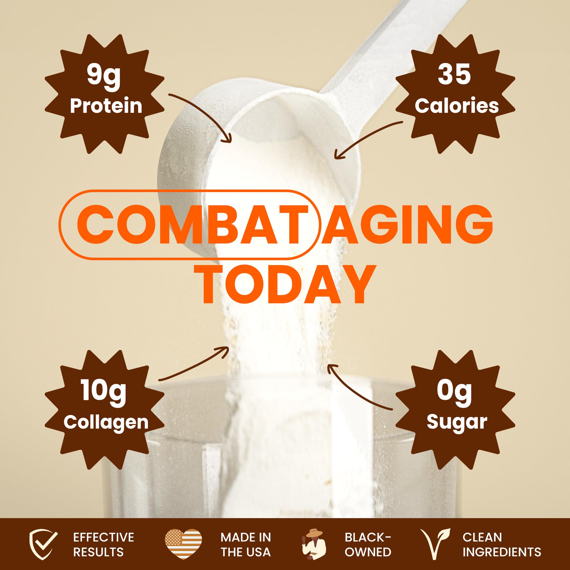 Black Girl Vitamins Collagen Peptides Supplement

