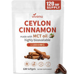 Vivonu Organic Ceylon Cinnamon Softgels with MCT Oil

