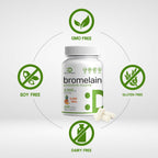 Bromelain Supplement Pineapple Enzyme for Digestion

