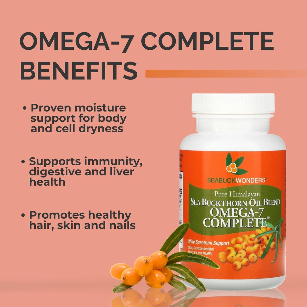 SeabuckWonders Organic Sea Buckthorn Oil Softgels

