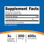 Nutricost L-Citrulline Malate 2:1 Powder

