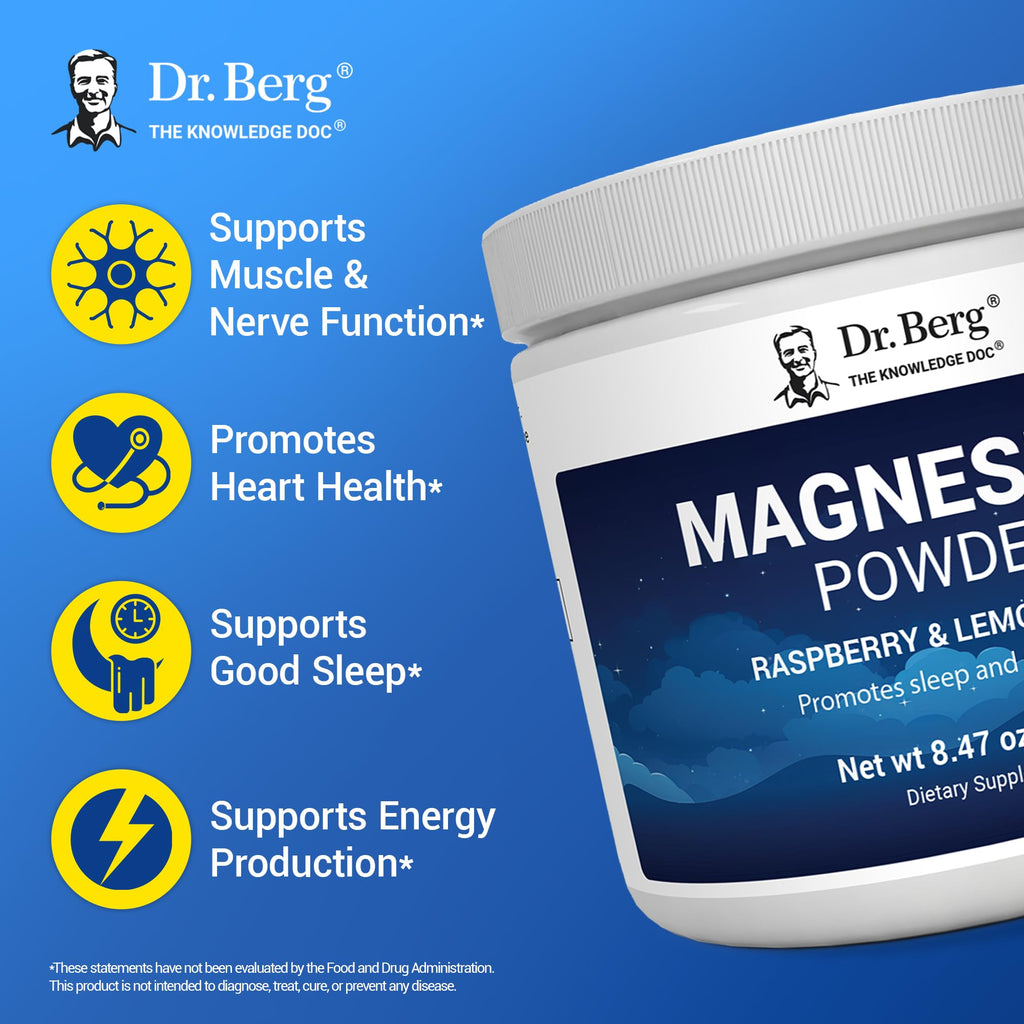 Magnesium Glycinate Powder - Dr. Berg Sleep Support

