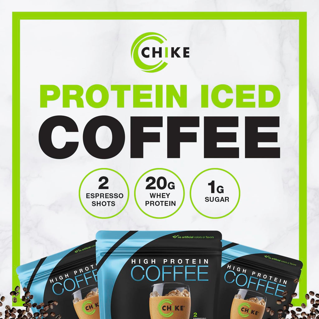 Chike High Protein Iced Coffee - Real Espresso, 20 g Protein

