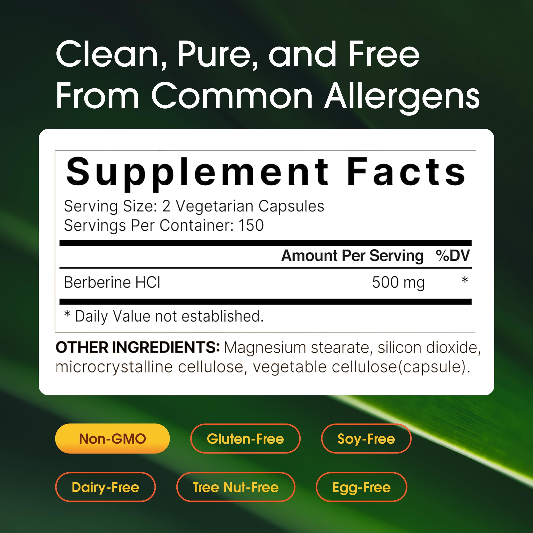 NatureBell Berberine Supplement | Plant-Based Wellness

