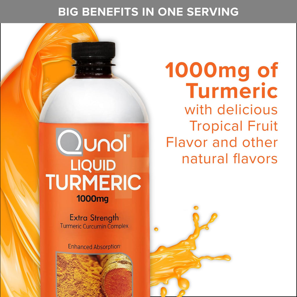 Qunol Turmeric Curcumin Liquid with Black Pepper

