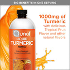 Qunol Liquid Turmeric Curcumin Black Pepper Joint Support

