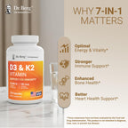 Dr. Berg Vitamin D3 K2 Maximum Strength 7-in-1

