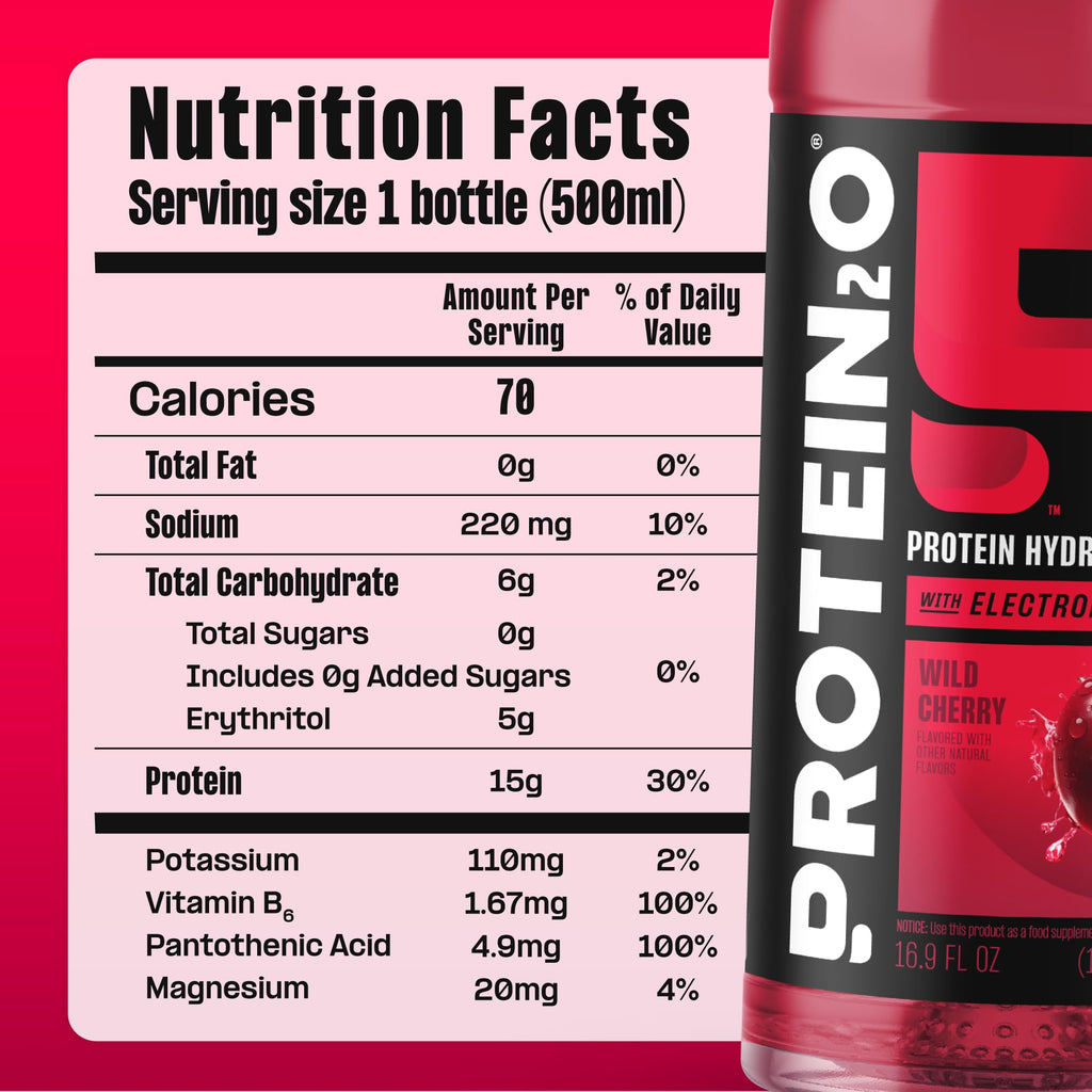 Protein2o Hydration Drink - 2-in-1 Protein & Electrolyte

