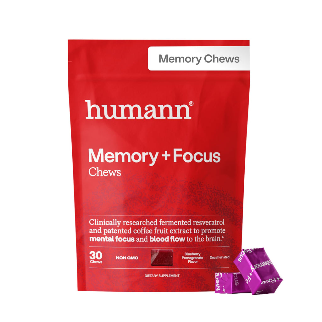 HumanN Memory and Focus Chews - Brain Health Supplement

