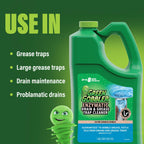 Green Gobbler Enzymatic Drain Cleaner for Grease & Septic

