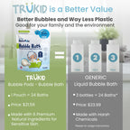 TruKid Bubble Podz Bubble Bath for Kids | Tear-Free

