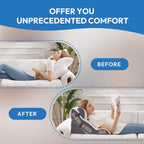 Ahpmeoa Wedge Pillow Set for Post-Surgery Comfort

