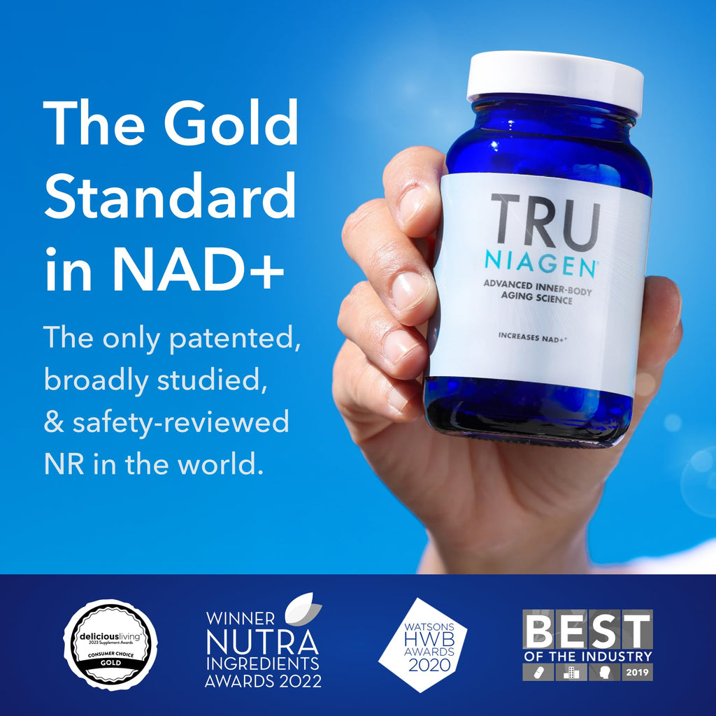 Tru Niagen NAD+ NR Supplement | Patented Niagen

