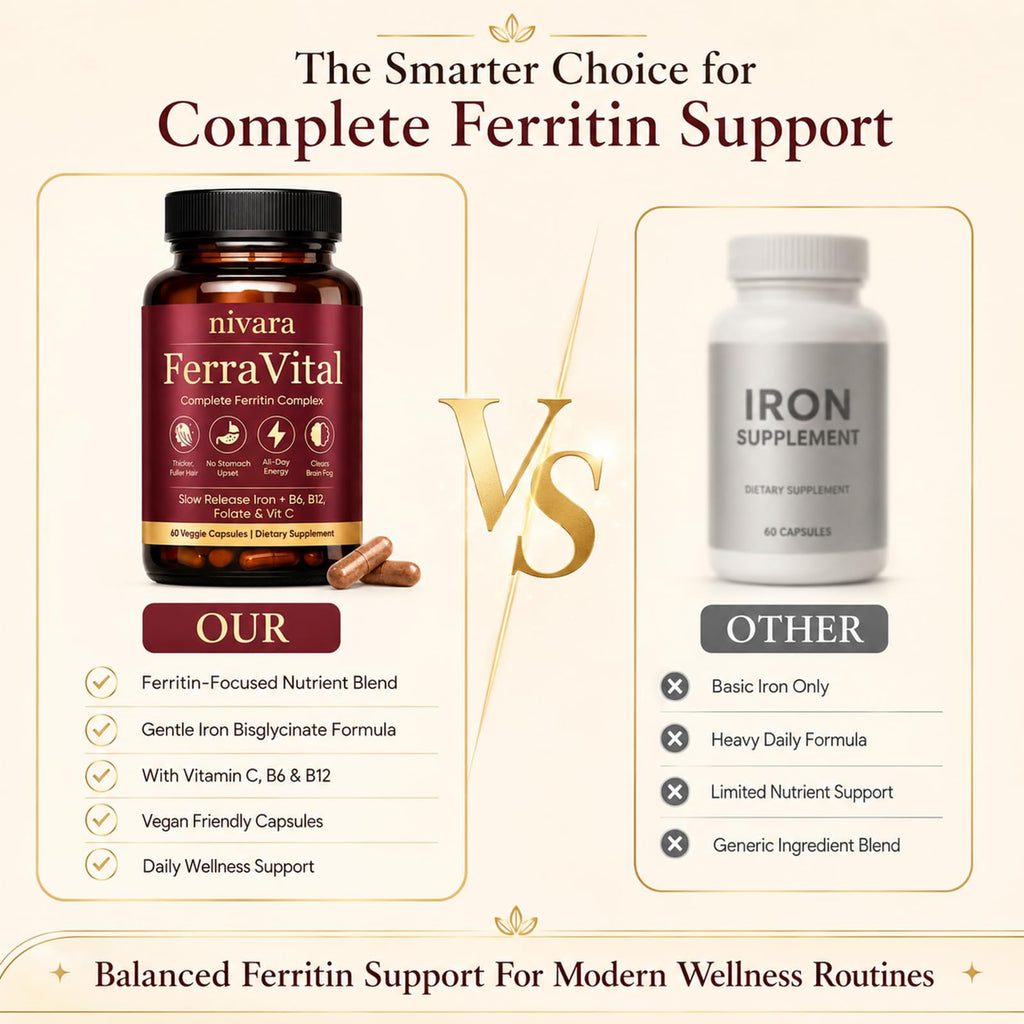 Nivara Ferravital Daily Wellness Supplement | Support

