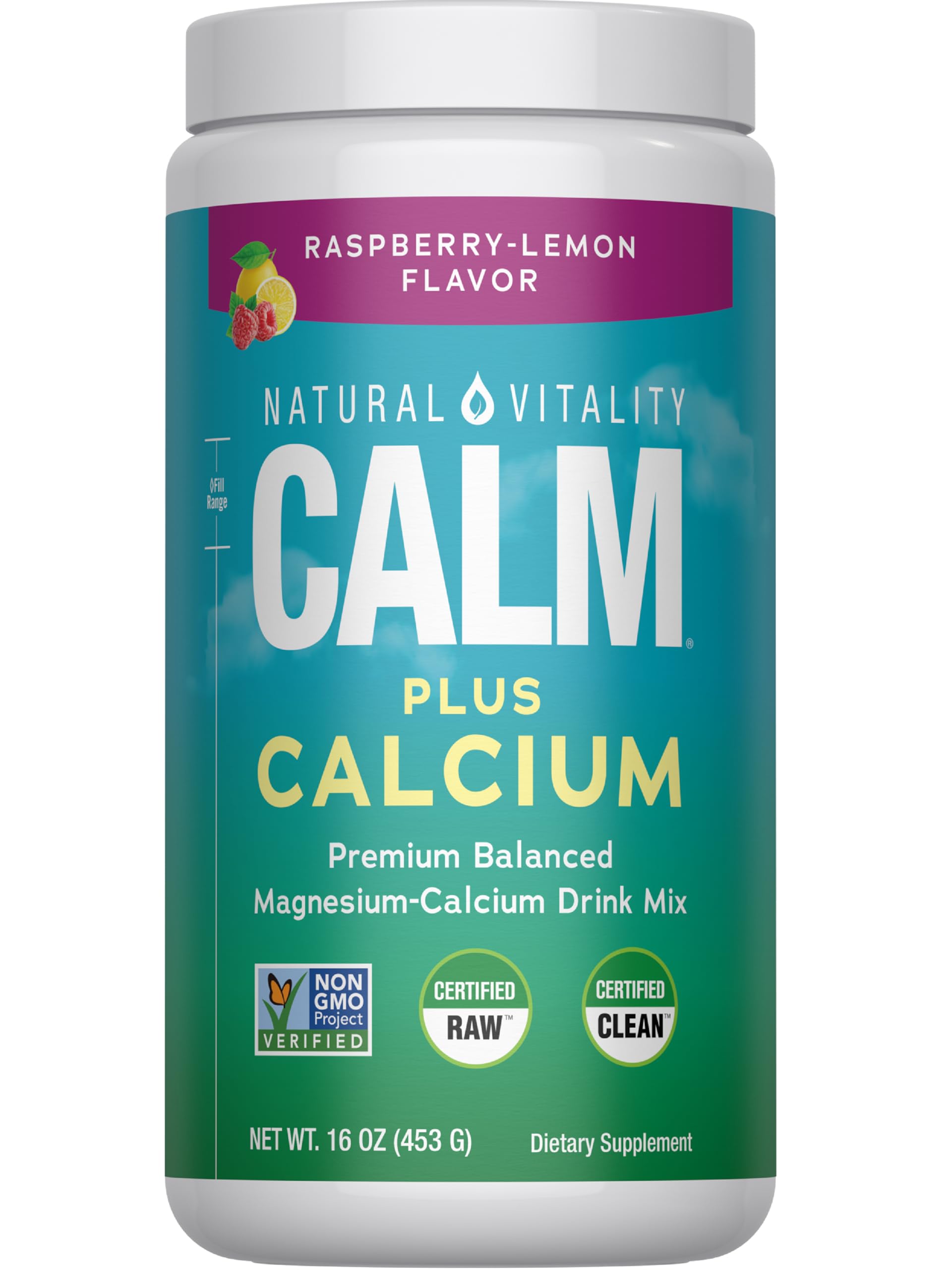 Natural Vitality CALM Magnesium Drink Mix with Calcium

