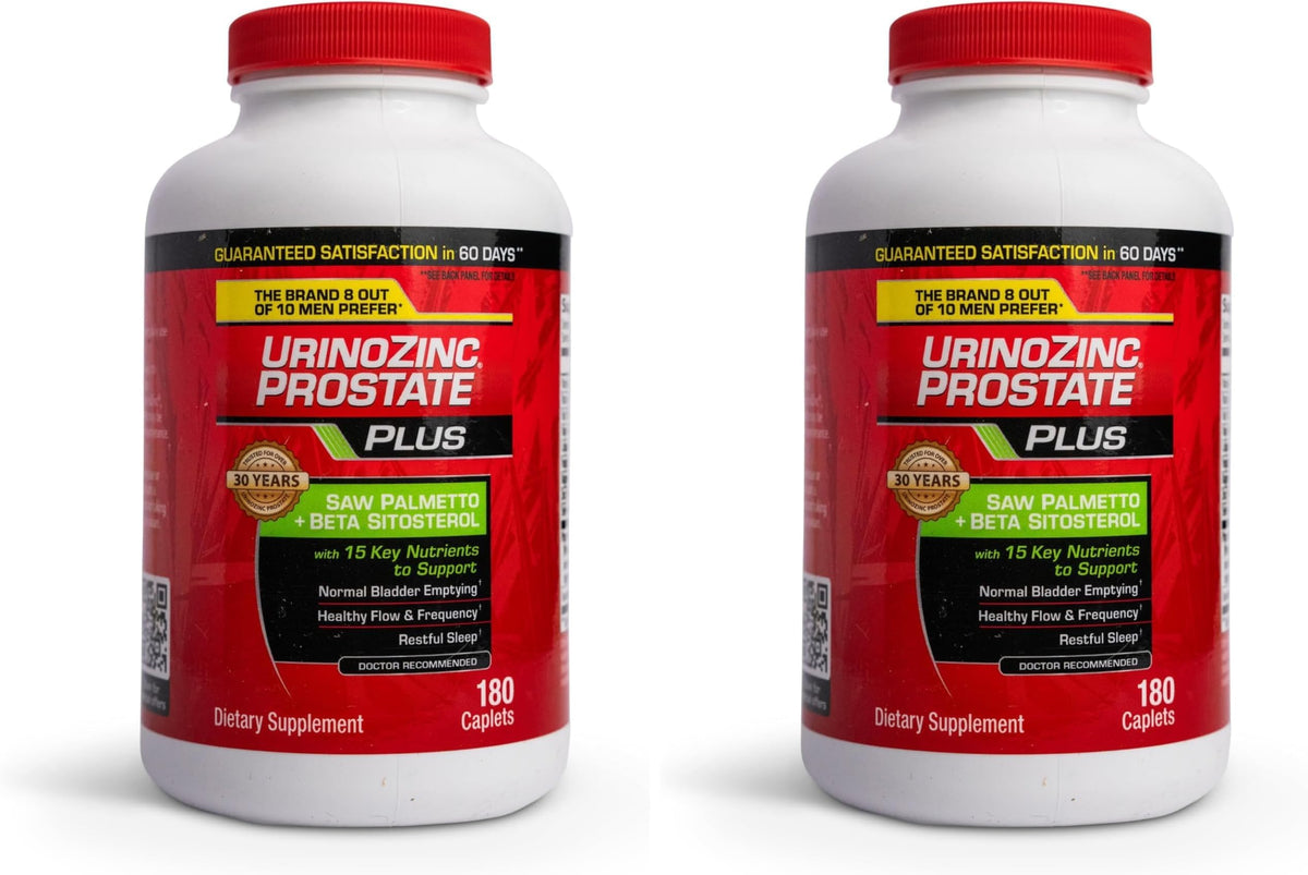 Urinozinc Plus Prostate Supplement with Beta-Sitosterol
