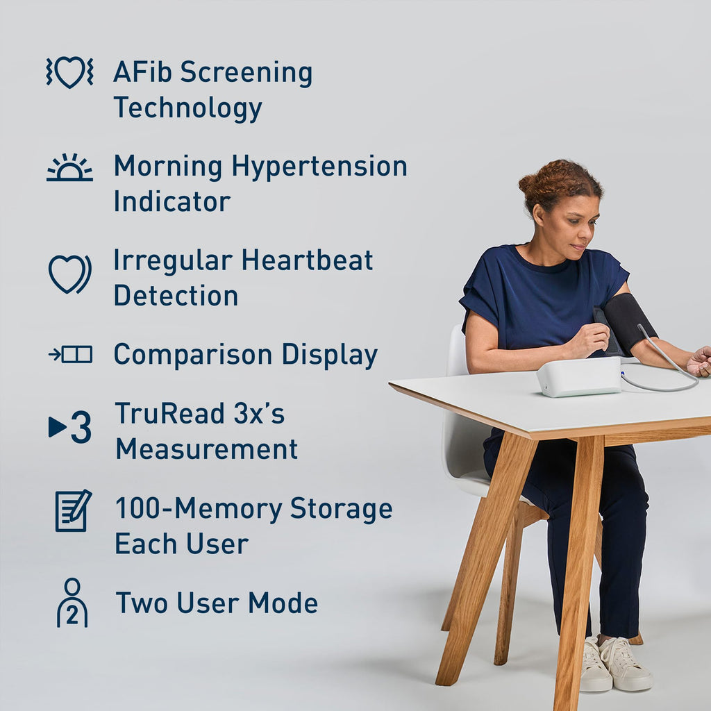 OMRON Platinum Upper Arm Blood Pressure Monitor | Home Use

