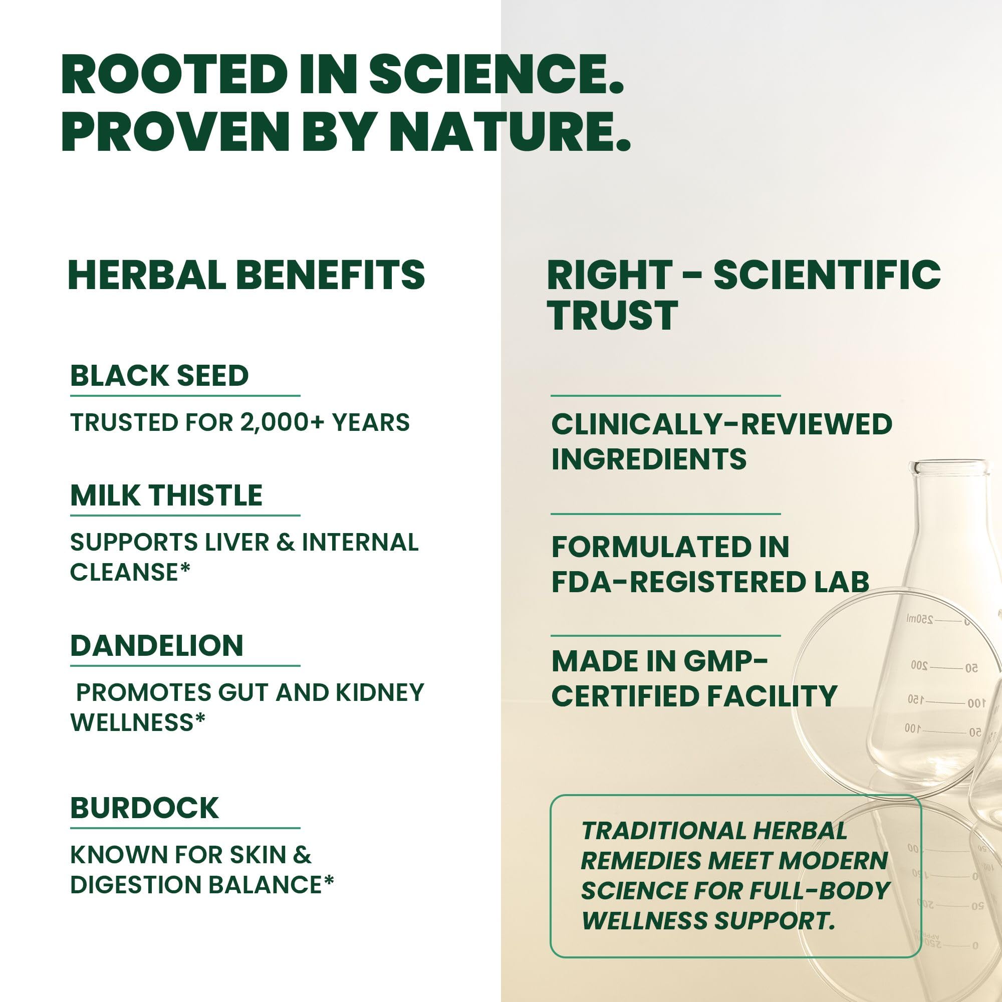 Serene Herbs Black Seed Bitters - Vegan Herbal Supplement

