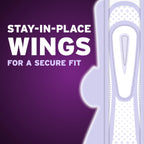 Poise Overnight Ultra Thin Pads with Wings for Bladder Leaks

