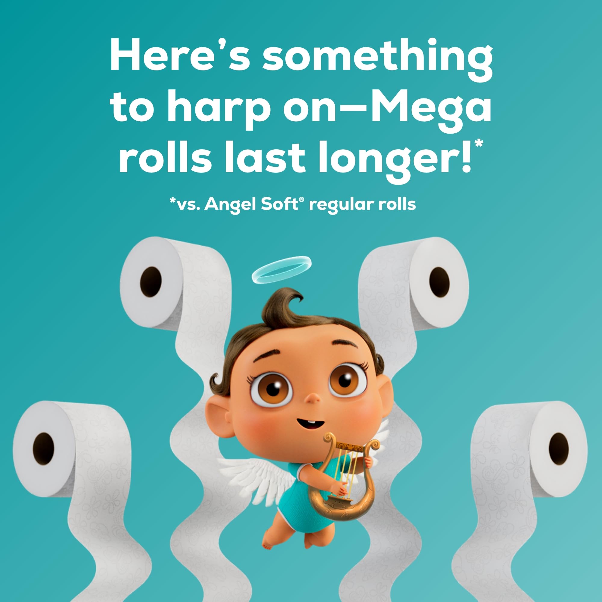 Angel Soft Toilet Paper - Soft & Septic Safe

