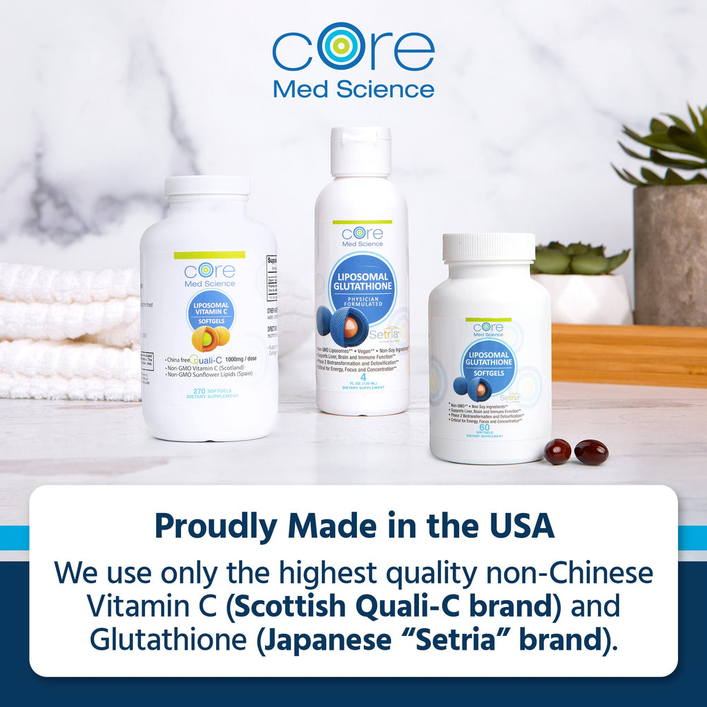 Core Med Science Liposomal Glutathione Supplement | Setria

