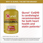 Qunol Ubiquinol CoQ10 Softgels 200 mg

