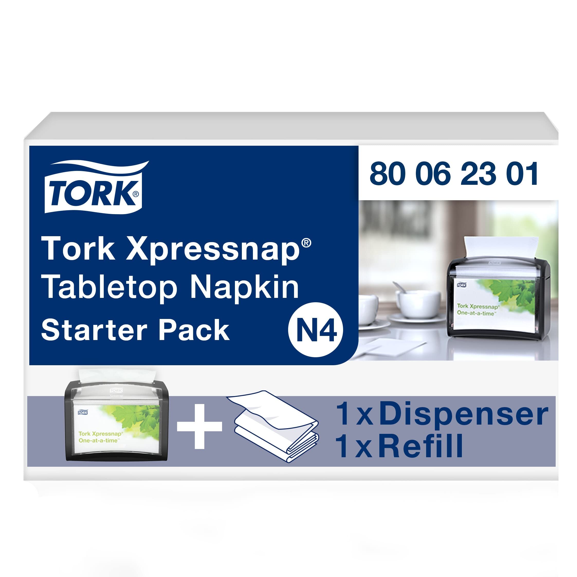 Tork Xpressnap Natural Dispenser Napkins